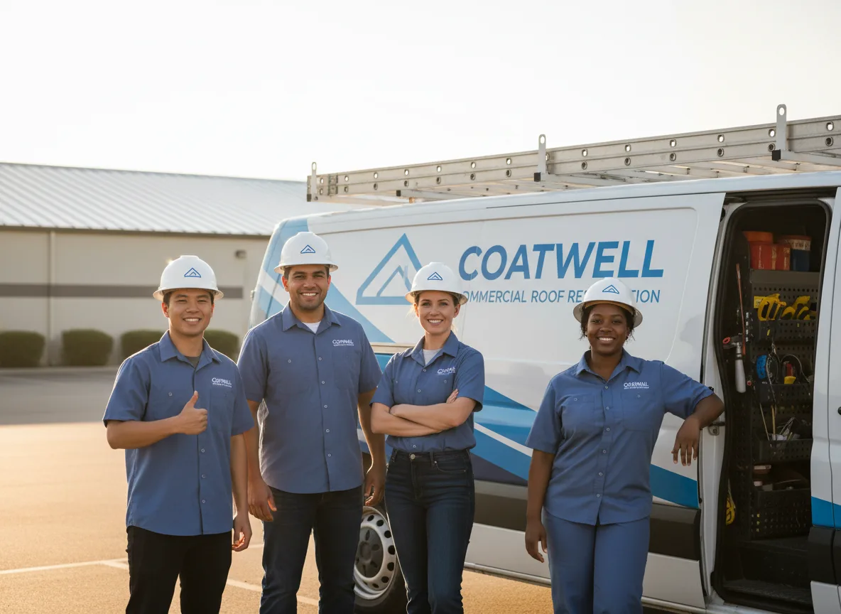 Commercial roof coating company in Midland, OH